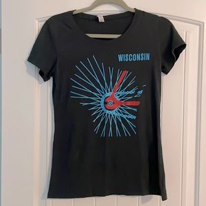 Wisconsin Biking t-shirt